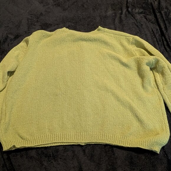 Sage Green Button-Front Cardigan - Picture 5 of 6